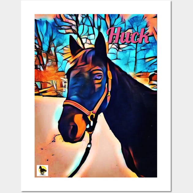 Huck Wall Art by SunshineHorses